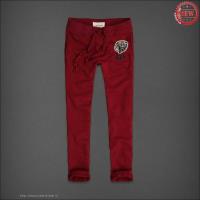 heren abercrombie and fitch elastisch sweatpants chief patroon rood Hoge Quaity 1qoio927